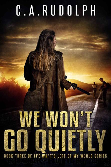 We Won't Go Quietly: A Family's Struggle to Survive in a World Devolved (Book Three of the What's Left of My World Series) by C.A. Rudolph