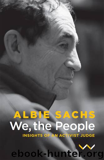 We the People by Sachs Albie