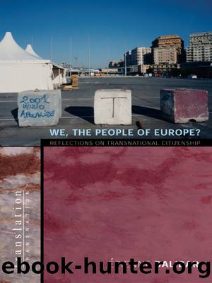 We, the People of Europe? by Balibar Étienne Swenson James