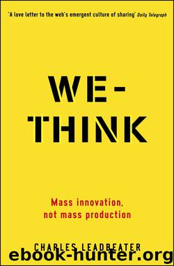 We-Think by Charles Leadbeater