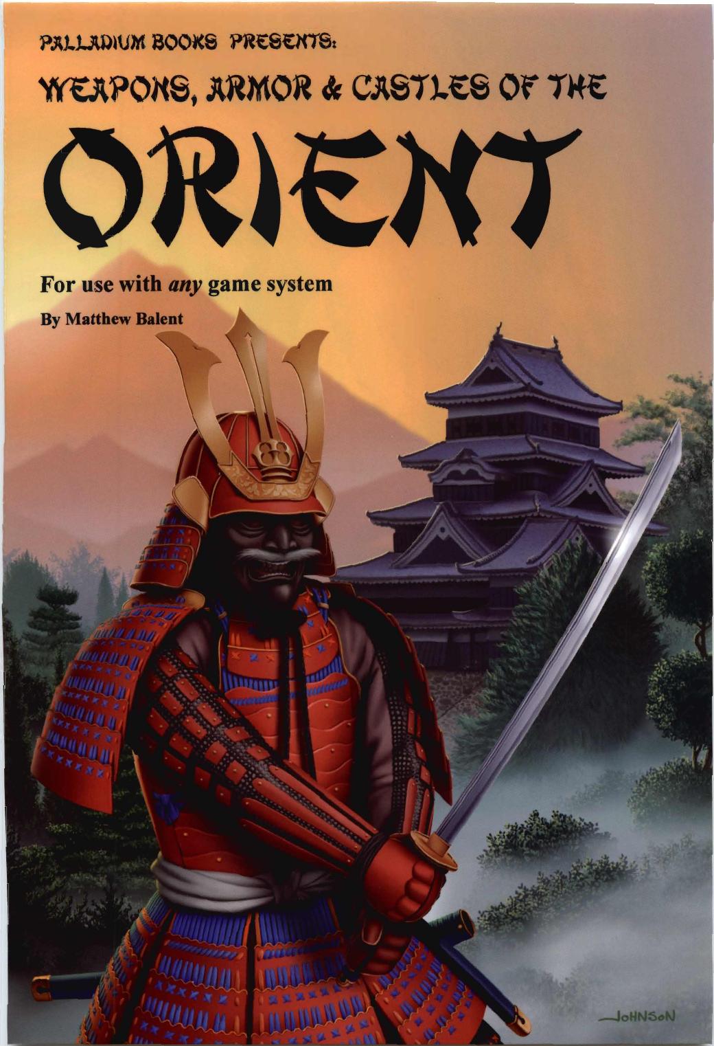 Weapons Armor and Castles of the Orient by PAL404P