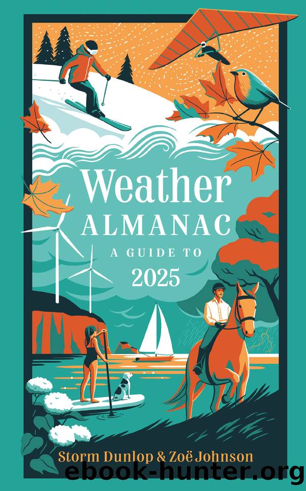 Weather Almanac 2025 by Storm Dunlop & Zoë Johnson & Wil Tirion