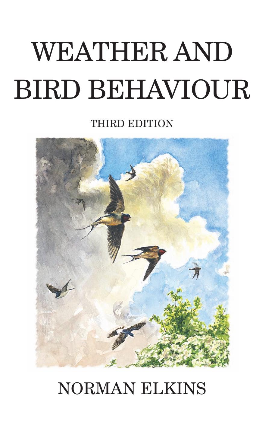 Weather and Bird Behaviour by Norman Elkins