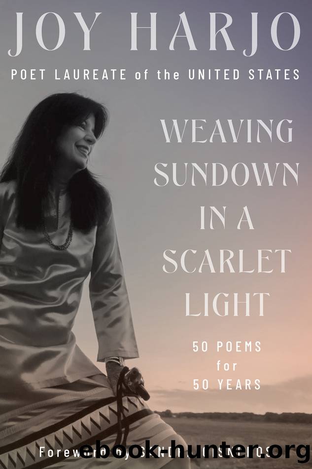 Weaving Sundown in a Scarlet Light by Joy Harjo