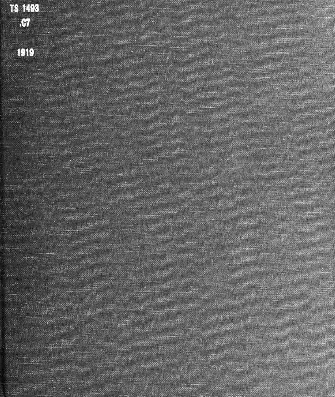 Weaving machinery for cotton, silk, woolen, worsted and special fabrics by Crompton & Knowles Loom Works