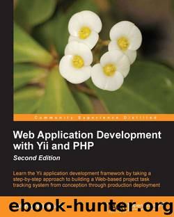 Web Application Development With Yii and PHP by Jeffrey Winesett