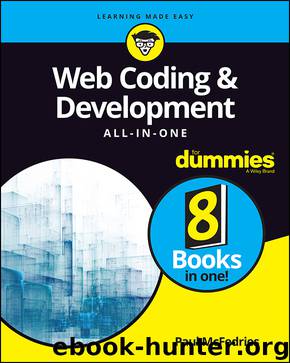 Web Coding & Development All-in-One For Dummies by Paul McFedries