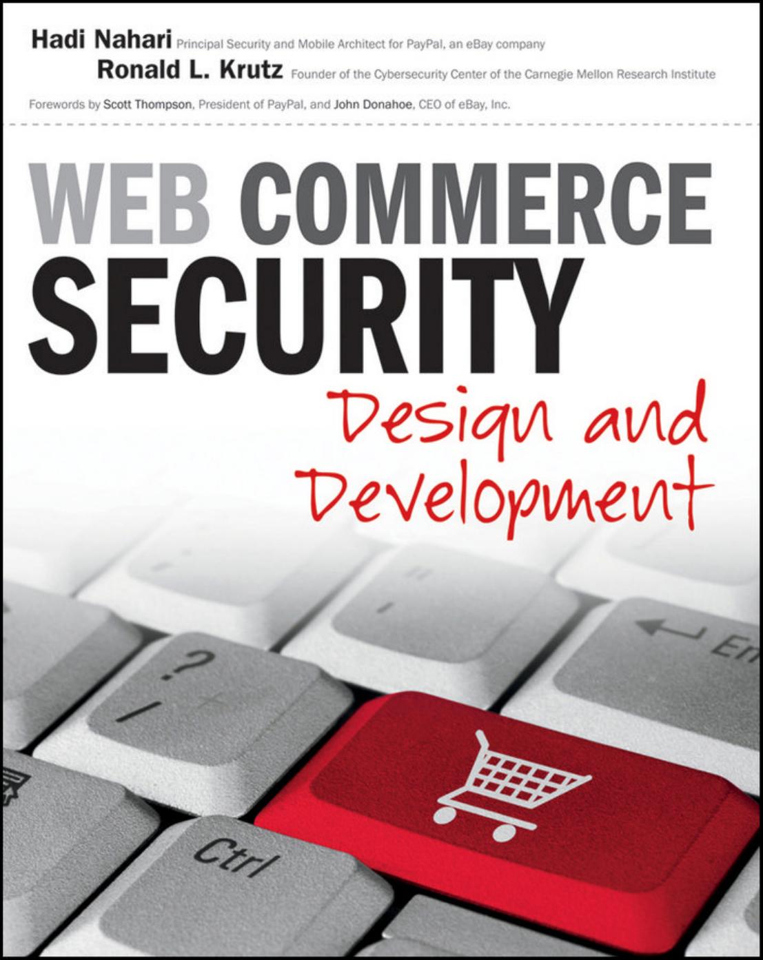 Web Commerce Security by Nahari Hadi. Krutz Ronald L