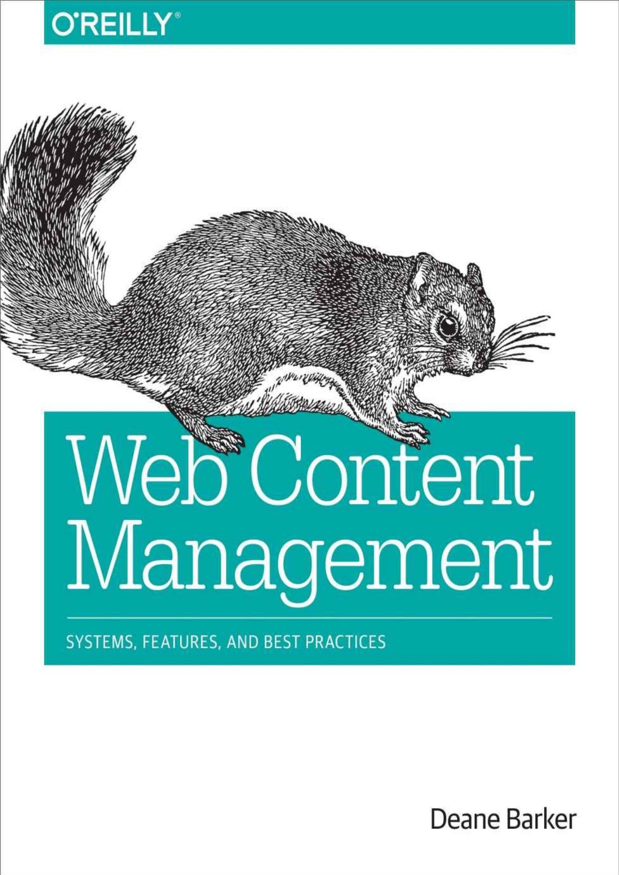 Web Content Management by Deane Barker