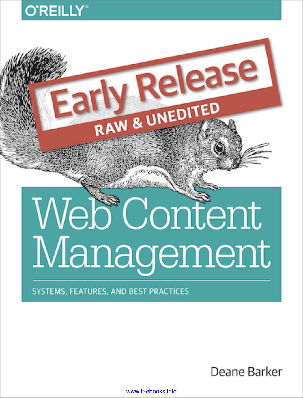 Web Content Management by Unknown