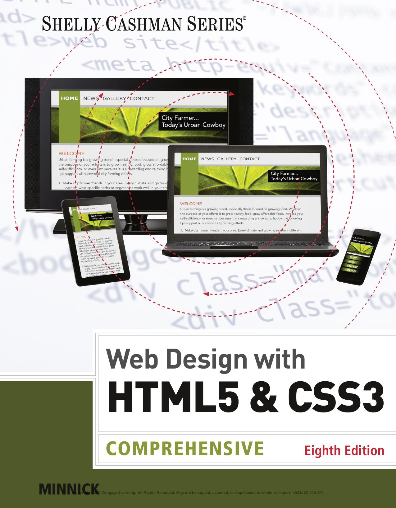Web Design with HTML & CSS3: Comprehensive (8 edition) by Unknow