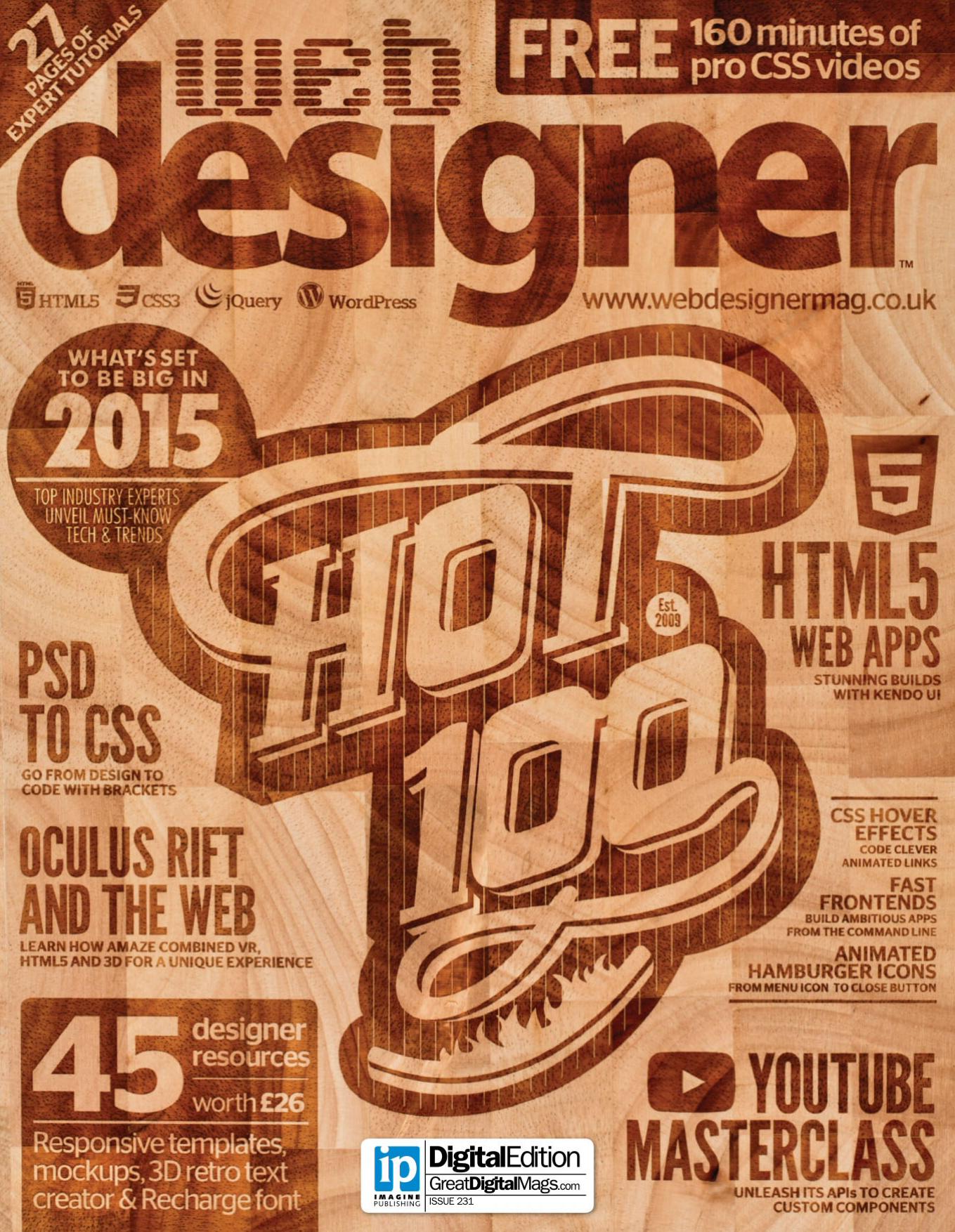 Web Designer - Issue No. 231 by nextek