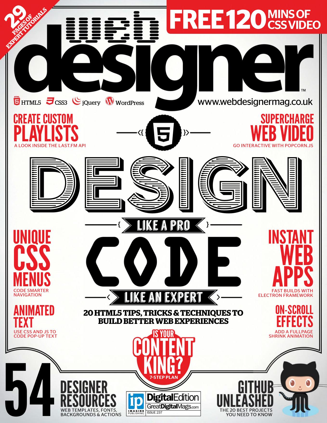 Web Designer - Issue No. 237 by nextek