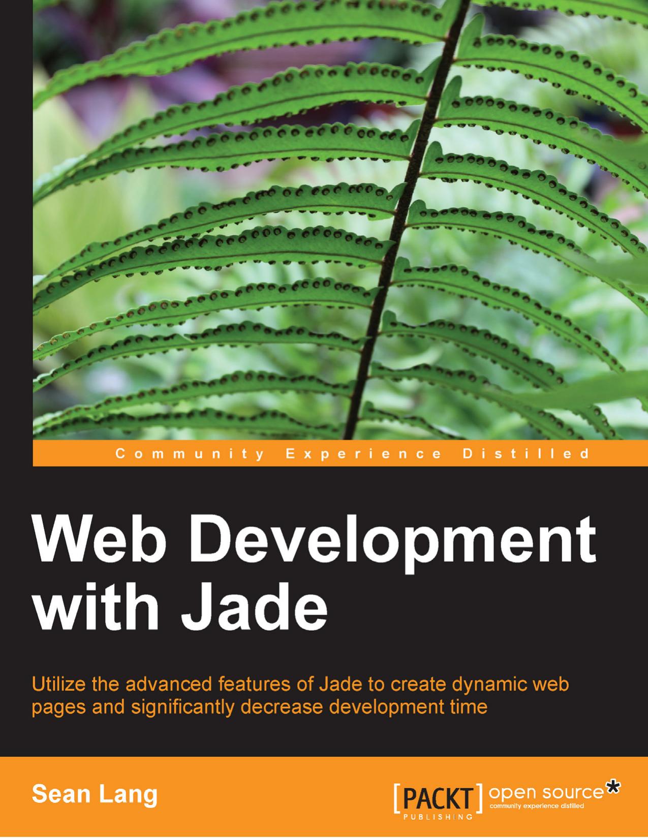 Web Development with Jade (2014) by Unknown