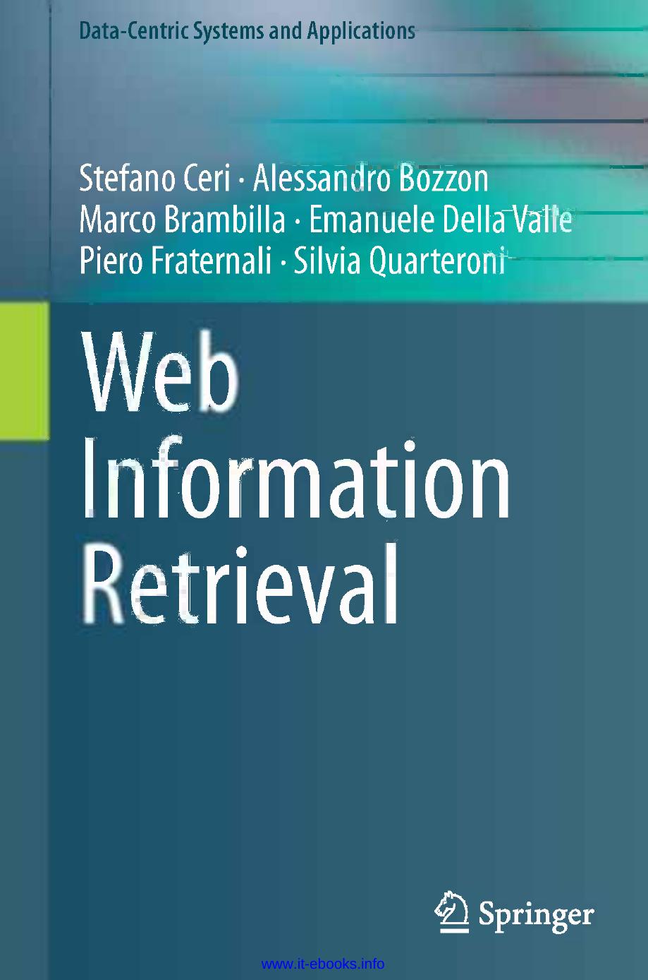 Web Information Retrieval by unknow