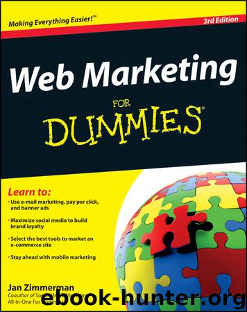 Web Marketing For Dummies by Zimmerman Jan