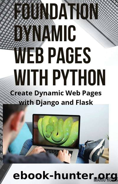 Web Pages with Python by Mario Rojas