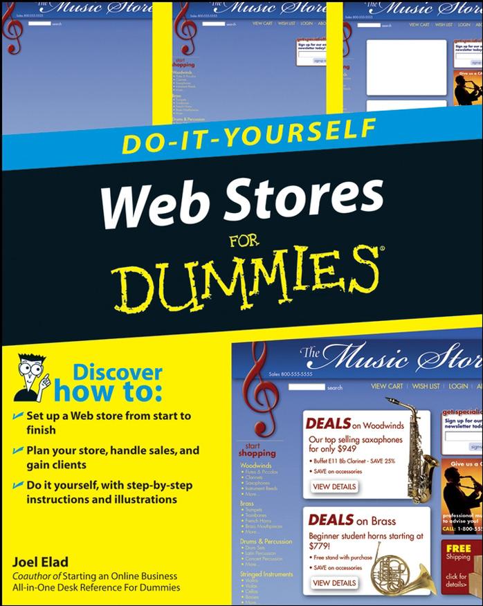Web Stores Do-It-Yourself For Dummies by Joel Elad