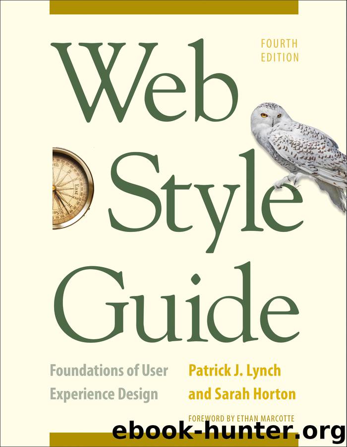 Web Style Guide by Patrick J. Lynch & Sarah Horton