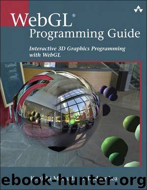 WebGL Programming Guide: Interactive 3D Graphics Programming with WebGL (OpenGL) by Kouichi Matsuda & Rodger Lea