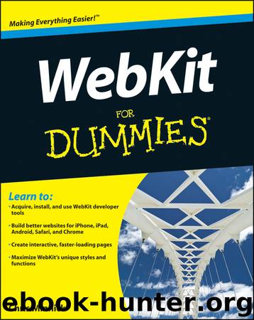 WebKit For Dummies by Chris Minnick