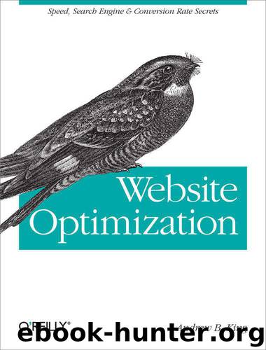 Website Optimization by Andrew B. King