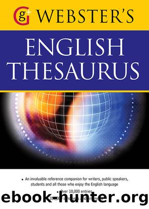 Webster's American English Thesaurus by Betty Kirkpatrick