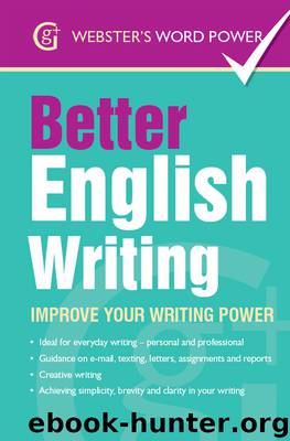 Webster's Word Power Better English Writing by Sue Moody