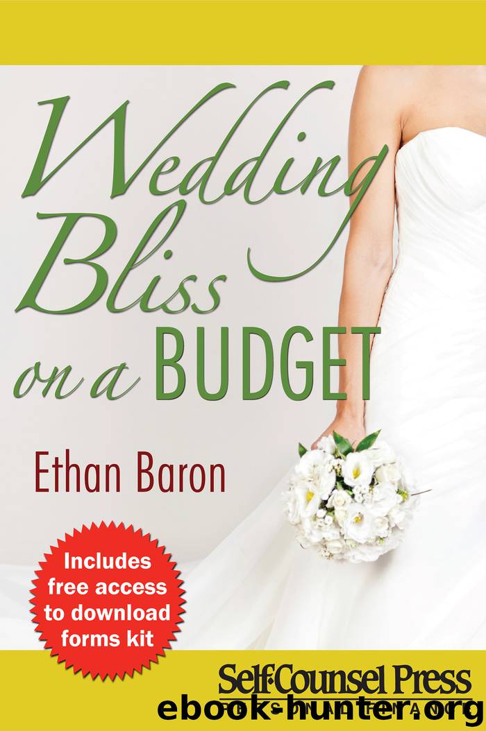 Wedding Bliss on a Budget by Ethan Baron