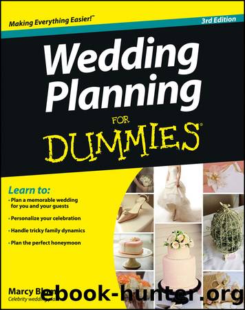 Wedding Planning For Dummies by Marcy Blum