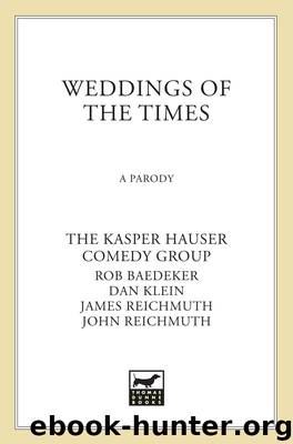 Weddings of the Times by Dan Klein