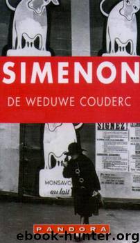 Weduwe Couderc by Georges Simenon