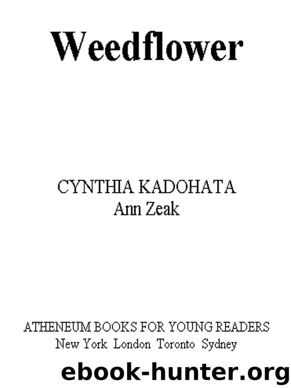 Weedflower by Kadohata Cynthia
