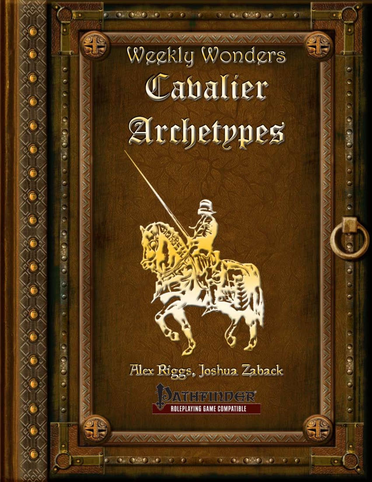 Weekly Wonders by Cavalier Archetypes
