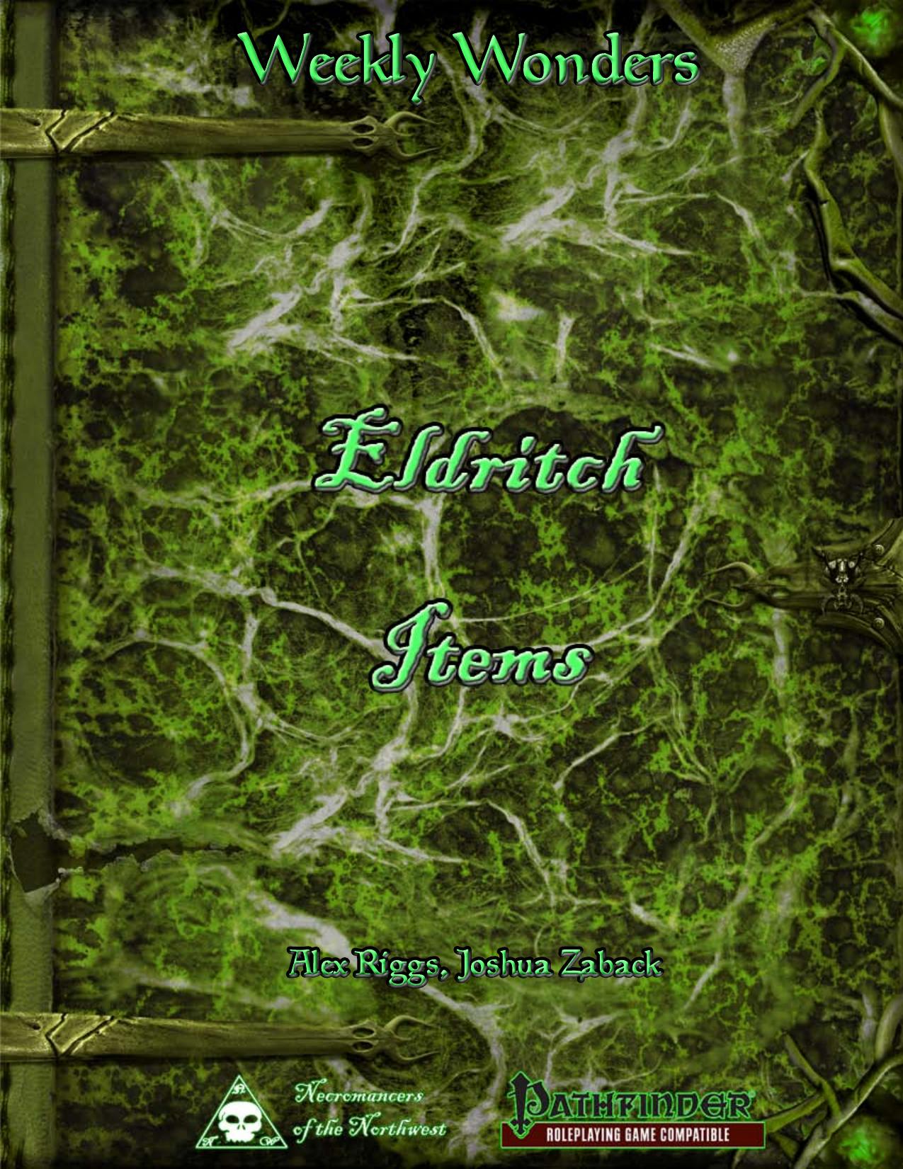 Weekly Wonders by Eldritch Items