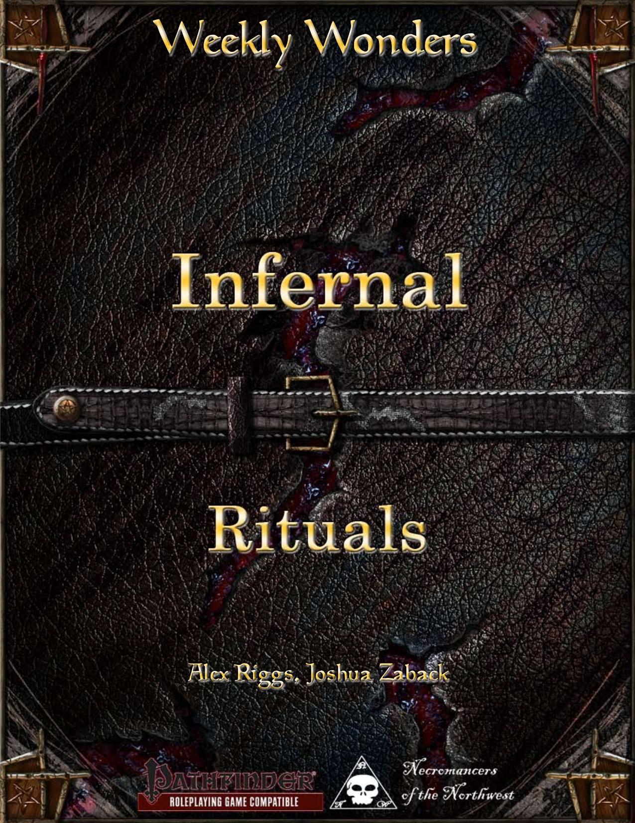 Weekly Wonders by Infernal Rituals