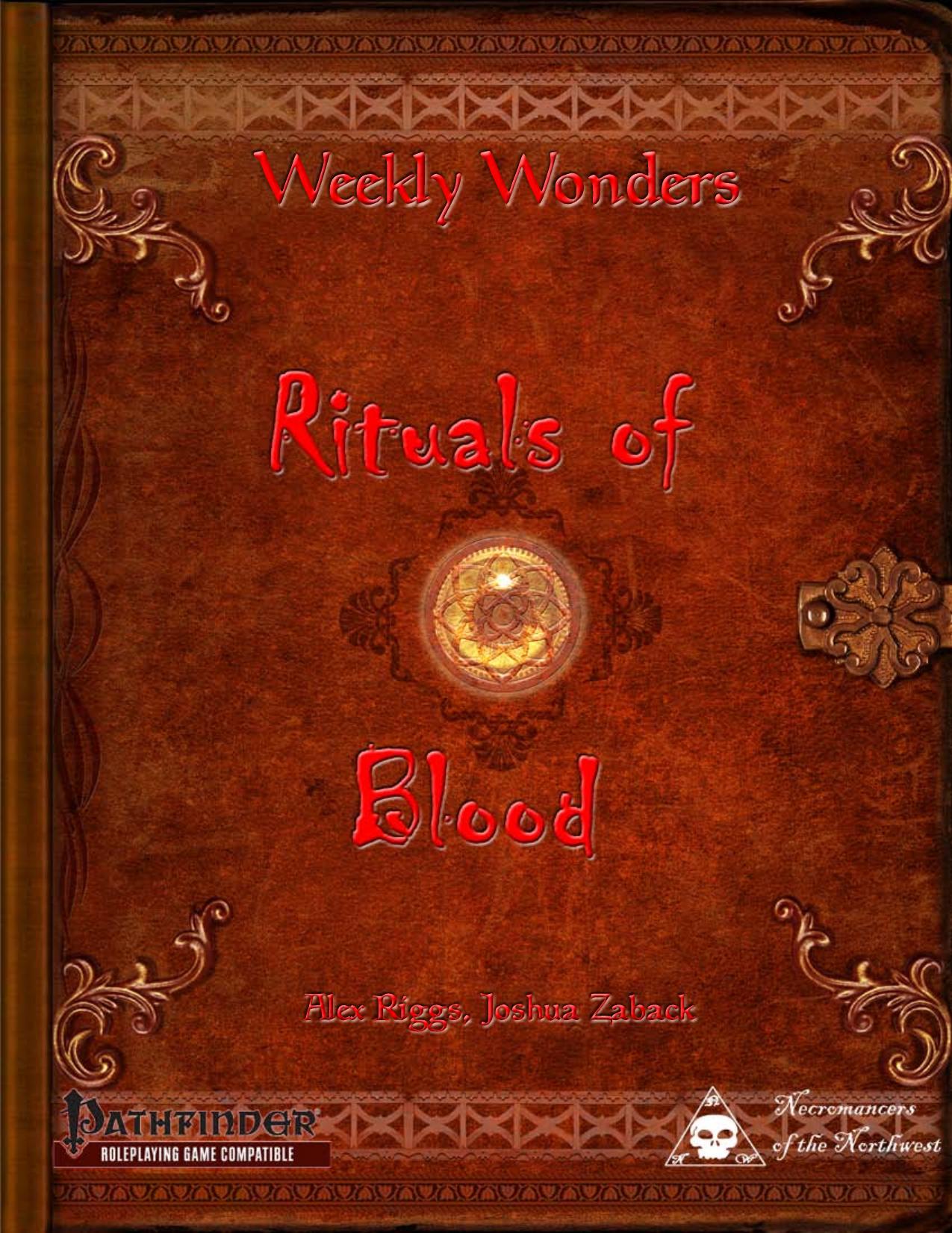 Weekly Wonders by Rituals of Blood