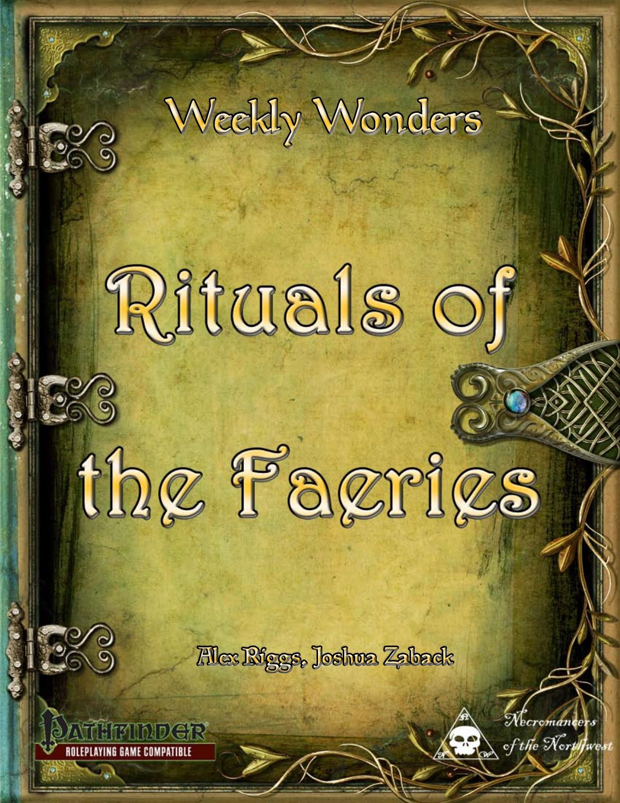Weekly Wonders by Rituals of the Faeries