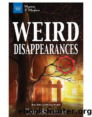 Weird Disappearances by Tom McCarthy