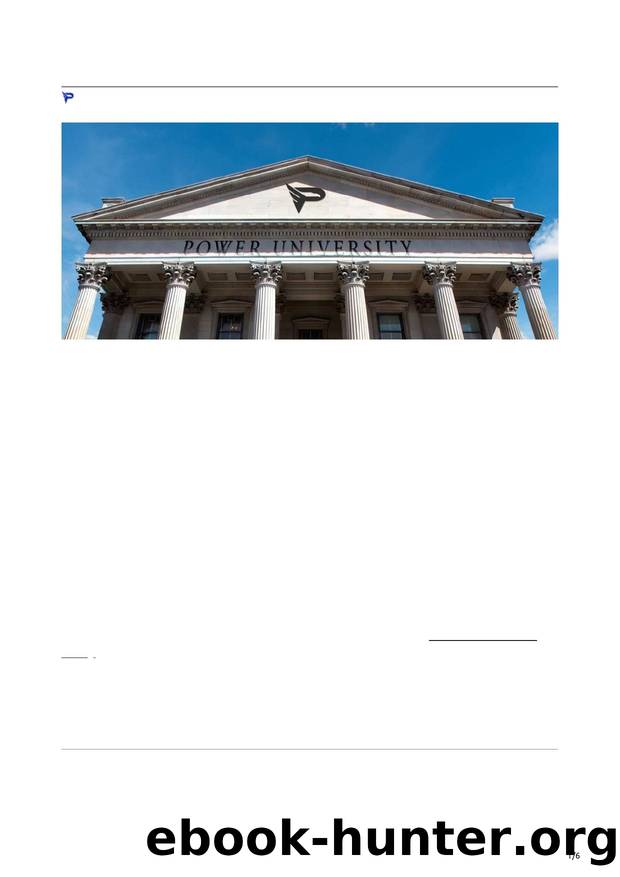 Welcome to Power University by Unknown