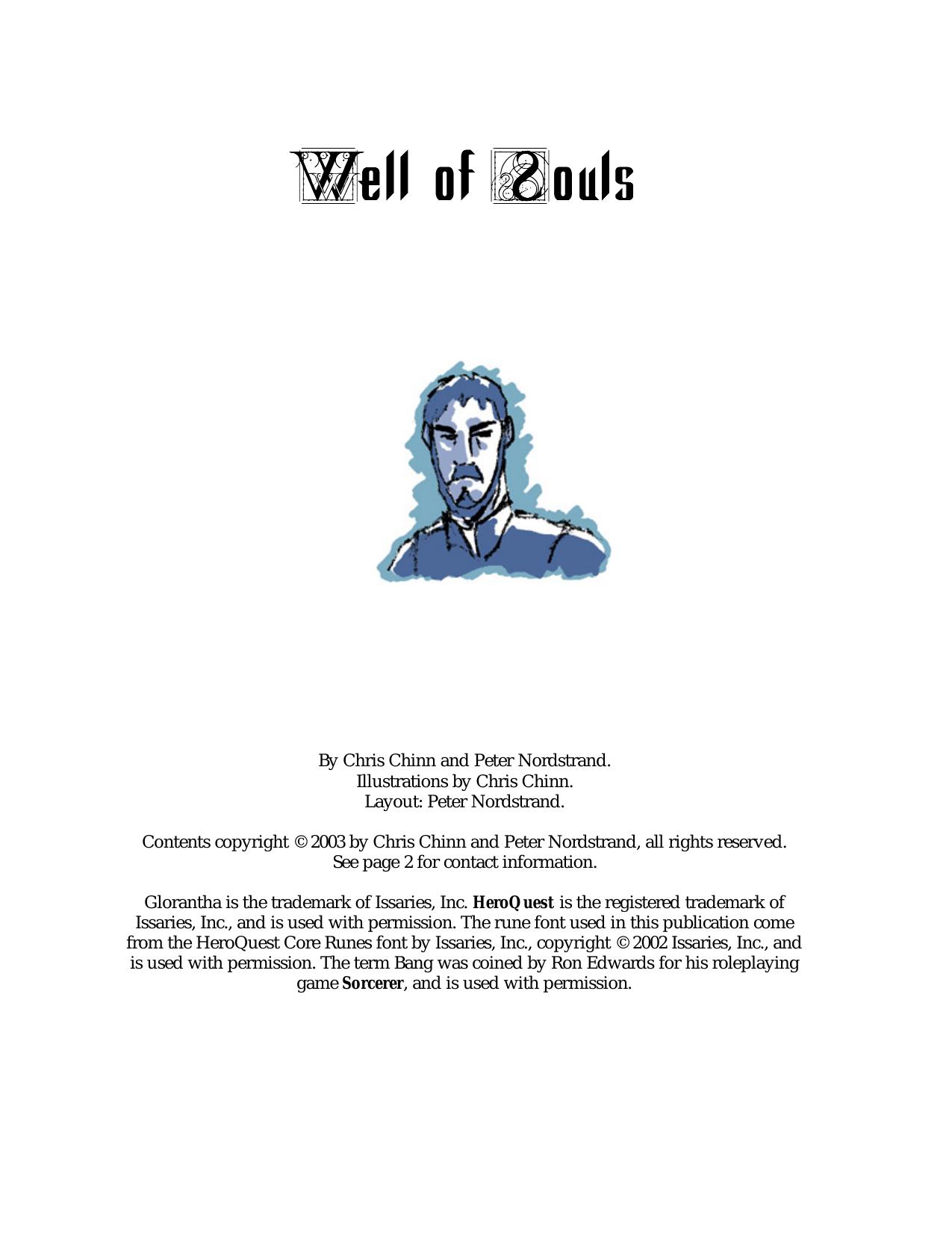 Well of Souls by Chris Chinn Peter Nordstrand