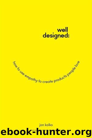 Well-Designed: How to Use Empathy to Create Products People Love by Kolko Jon