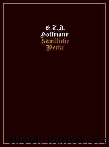 Werke by E.T.A. Hoffmann