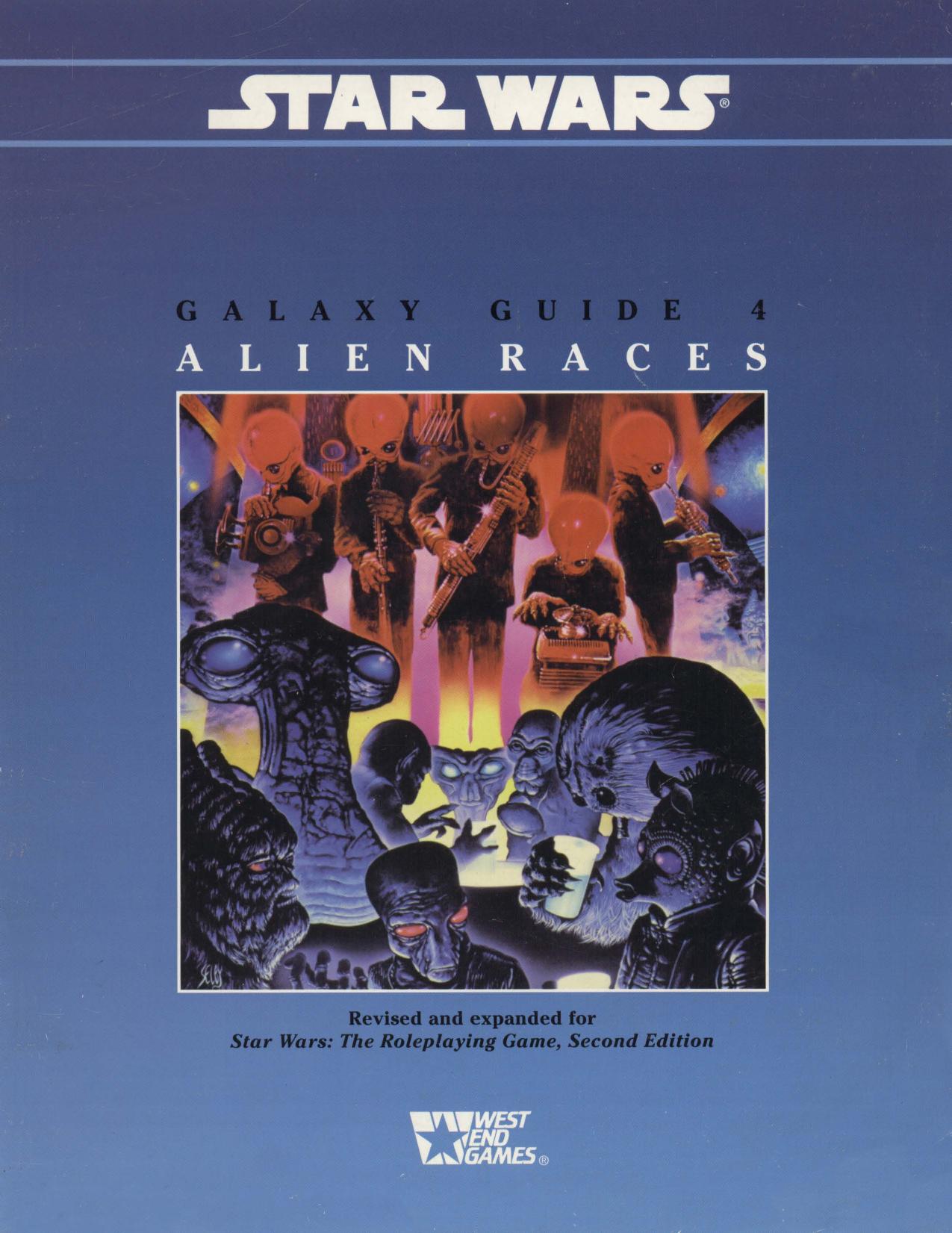 West End Games - Star Wars - Galaxy Guide 04 by Alien Races