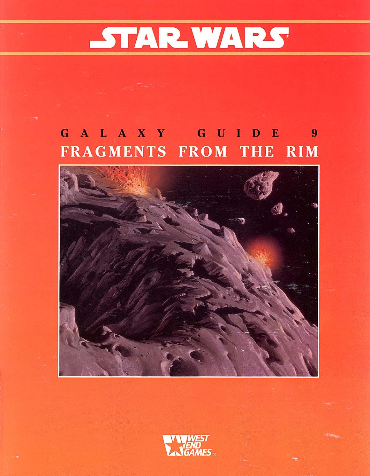 West End Games - Star Wars - Galaxy Guide 09 by Fragments from the Rim