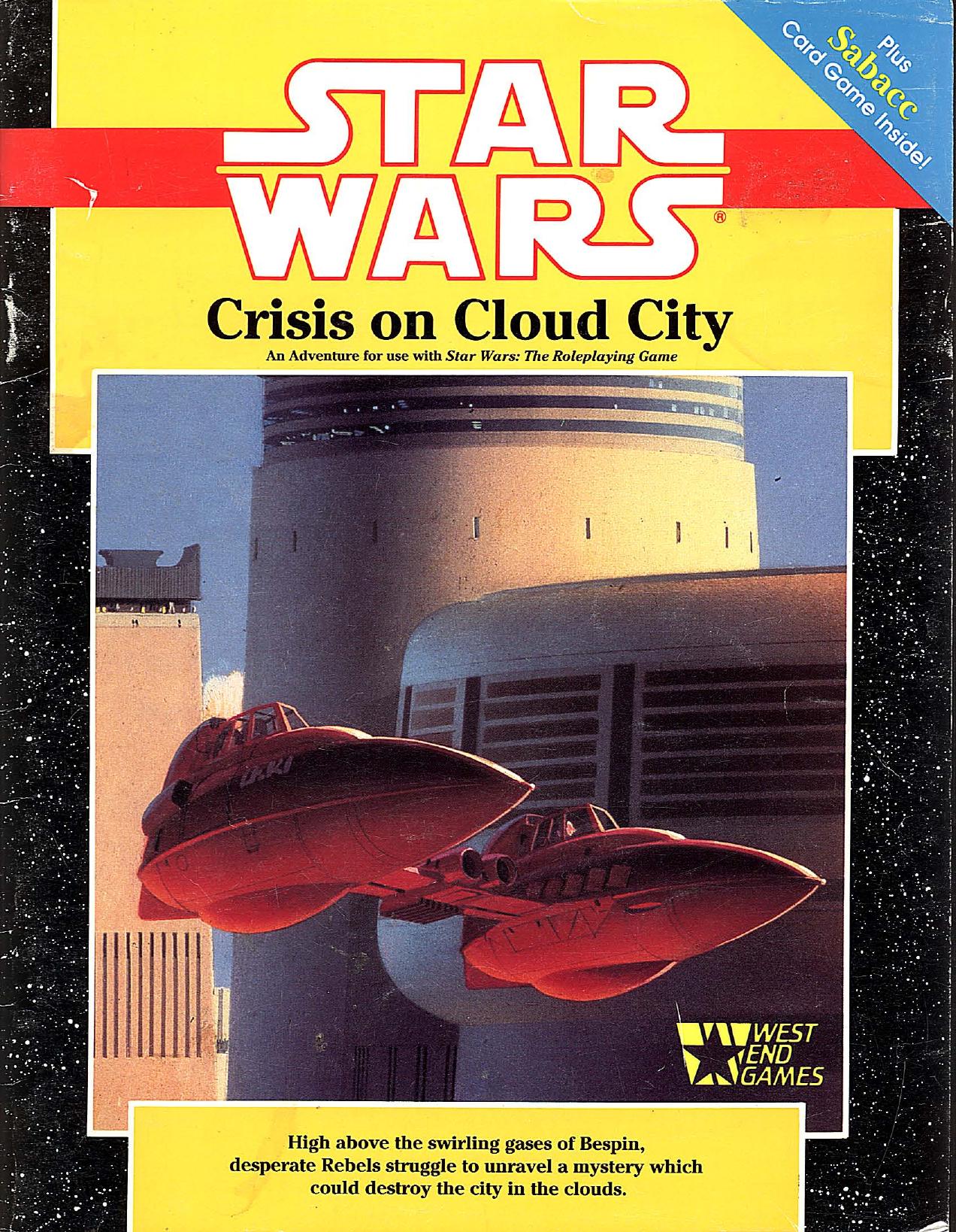 West End Games - Star Wars by Crisis on Cloud City