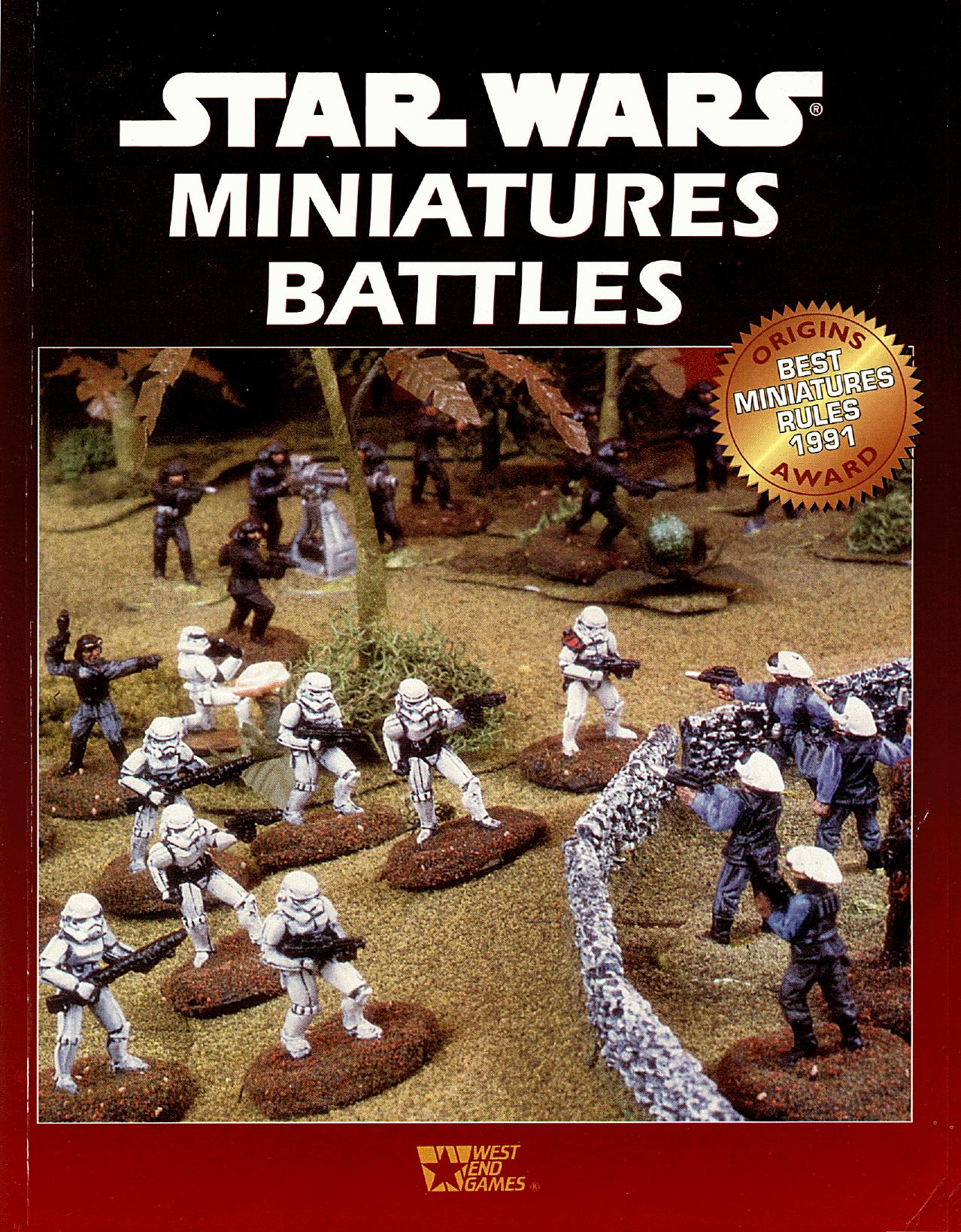 West End Games - Star Wars by Miniatures Battles