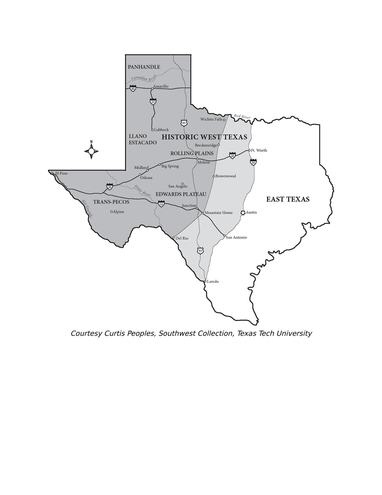 West Texas A HISTORY OF THE GIANT SIDE OF THE STATE by Paul H. Carlson and Bruce A. Glasrud