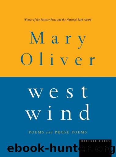 West Wind by Mary Oliver