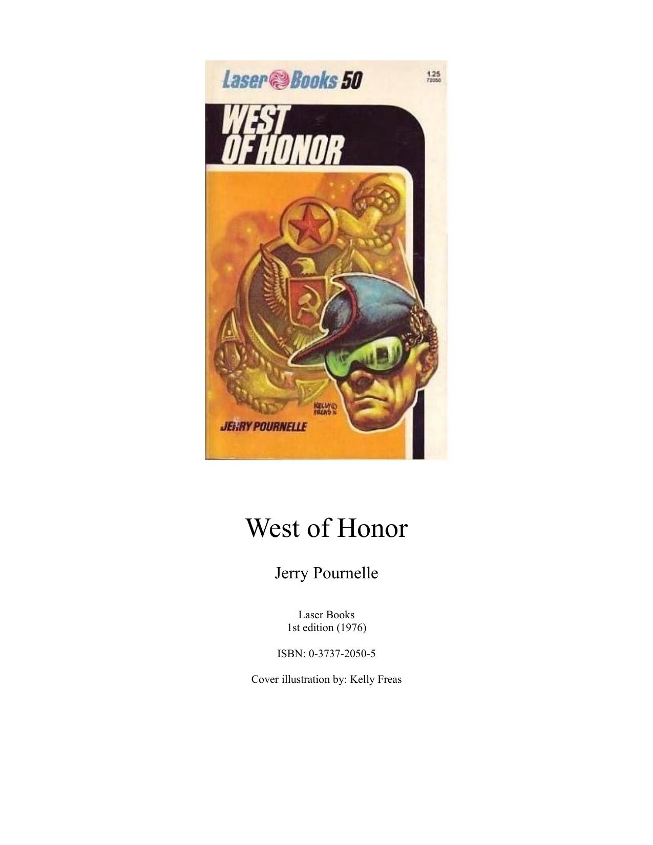 West of Honor by Jerry Pournelle